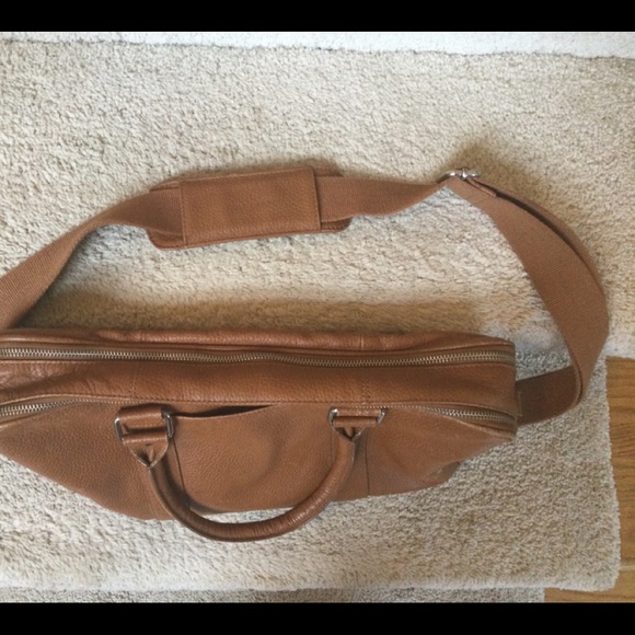 Cole Haan leather bag briefcase - Picture 3 of 7